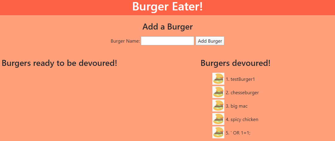 Burger Eater